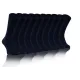 5-PAK Skarpety Garniturowe męskie bambus Granatowe