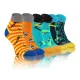 Sesto Senso 3-PAK Krótkie Wesołe skarpety bawełna owady 1 mix