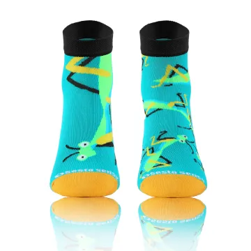 Sesto Senso 3-PAK Krótkie Wesołe skarpety bawełna owady 1 mix