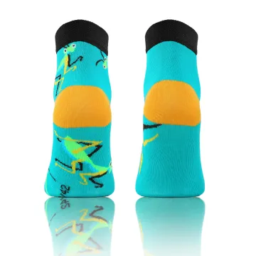 Sesto Senso 3-PAK Krótkie Wesołe skarpety bawełna owady 1 mix