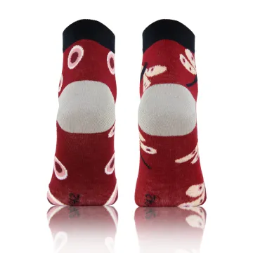 Sesto Senso 3-PAK Krótkie Wesołe skarpety bawełna owady 2 mix