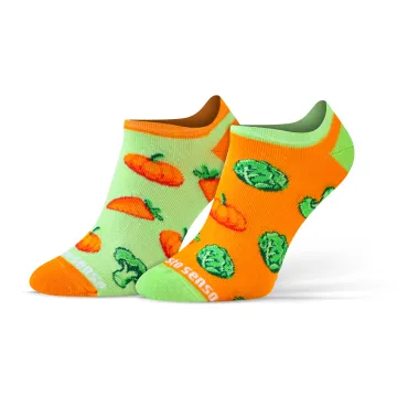 Sesto Senso 3-PAK Skarpety stopki bawełna Lucky Green mix