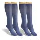 Sesto Senso 2-PAK Podkolanówki damskie Sprint 40 DEN mikrofibra jeans