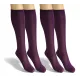 Sesto Senso 2-PAK Podkolanówki damskie Sprint 40 DEN mikrofibra fiolet