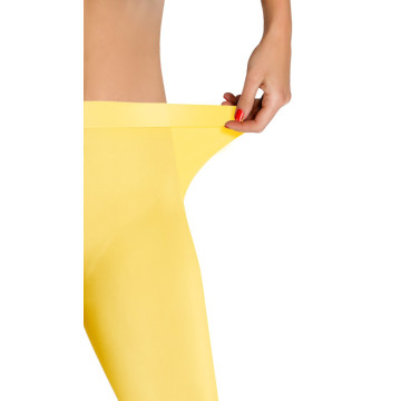 Sesto Senso 3-PAK Rajstopy 40 DEN kolorowe kryjące microfibra HIVER Żółty