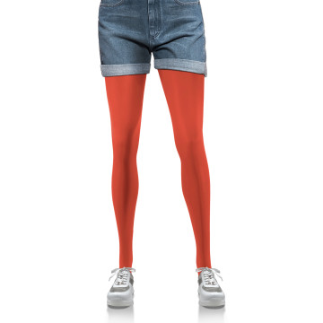 Sesto Senso 3-PAK Rajstopy 40 DEN kolorowe kryjące microfibra HIVER Orange