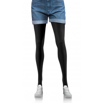 Sesto Senso 6-PAK Rajstopy 40 DEN kolorowe kryjące microfibra HIVER Czarny