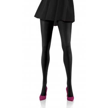 Sesto Senso 6-PAK Rajstopy 40 DEN kolorowe kryjące microfibra HIVER Czarny