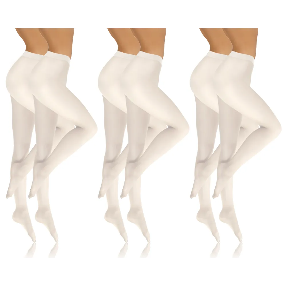 Sesto Senso 6-PAK Rajstopy 40 DEN kolorowe kryjące microfibra HIVER Avioro