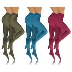 Sesto Senso 6-PAK Rajstopy 40 DEN kryjące microfibra Mix 4 HIVER