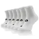 Sesto Senso 3-PAK Skarpety Sportowe AMZ Jednokolorowe Białe