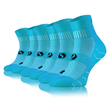 Sesto Senso 3-PAK Skarpety Sportowe AMZ Jednokolorowe Turkusowe