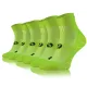 Sesto Senso 3-PAK Skarpety Sportowe AMZ Jednokolorowe Zielone