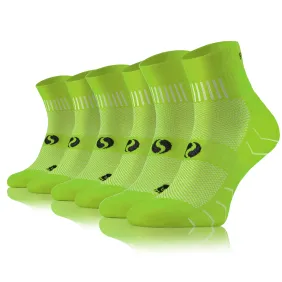 Sesto Senso 3-PAK Skarpety Sportowe AMZ Jednokolorowe Zielone