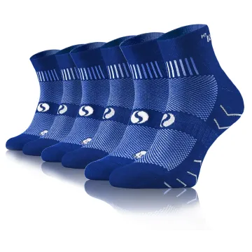 Sesto Senso 3-PAK Skarpety Sportowe AMZ Jednokolorowe Niebieskie