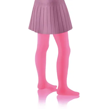 Sesto Senso 3-PAK Rajstopy dziewczęce 40 DEN Claudia kolorowe kryjące microfibra Caramela