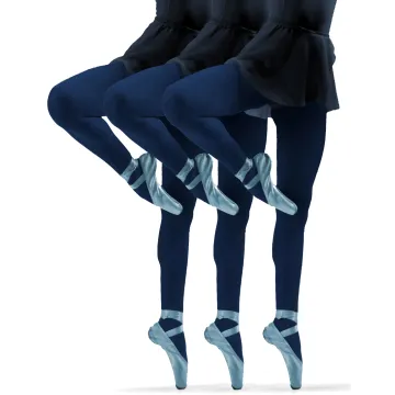 Sesto Senso 3-PAK Rajstopy dziewczęce 40 DEN Claudia kolorowe kryjące microfibra Granatowy