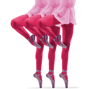 Sesto Senso 3-PAK Rajstopy dziewczęce 40 DEN Claudia kolorowe kryjące microfibra Koral