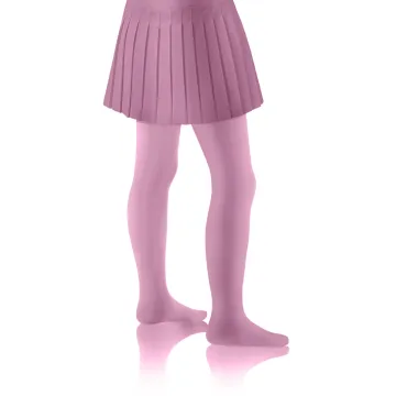 Sesto Senso 3-PAK Rajstopy dziewczęce 40 DEN Claudia kolorowe kryjące microfibra Lila