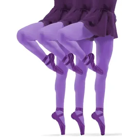 Sesto Senso 3-PAK Rajstopy dziewczęce 40 DEN Claudia kolorowe kryjące microfibra Milka