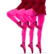 Sesto Senso 3-PAK Rajstopy dziewczęce 40 DEN Claudia kolorowe kryjące microfibra Pink Neon