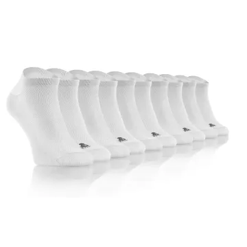 5-PAK Skarpety stopki Sneakers krótkie sportowe bawełniane oddychające Białe