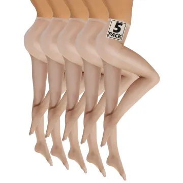 Sesto Senso 5-pak rajstopy damskie MAREA 15 DEN klasyczne Sand