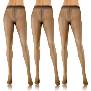 Sesto Senso 3-pak Rajstopy damskie VALERIA 20 DEN klasyczne Fumo