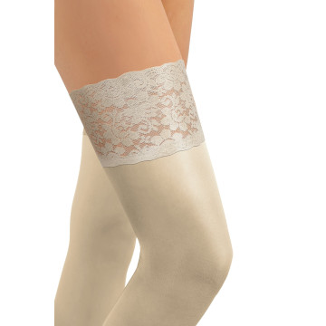 Sesto Senso 3-pak pończochy 50 DEN samonośne kryjące NICOLE Avioro