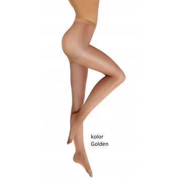Sesto Senso 3-pak rajstopy damskie ESTATE 20 DEN klasyczne Golden