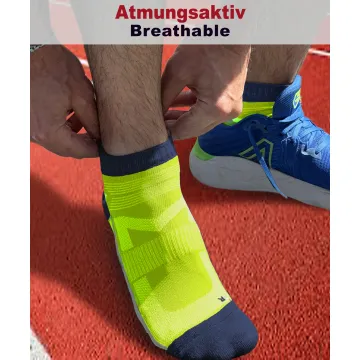 Sesto Senso 3-pak Skarpety Sportowe Uniwersalne frotte SKB07 Żółte