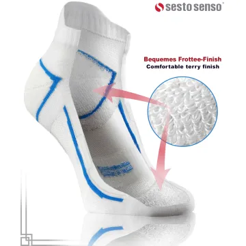 Sesto Senso 3-pak Skarpety Sportowe Uniwersalne frotte SKB07 Żółte