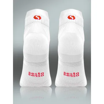 Sesto Senso 3-PAK Skarpety Sportowe Uniwersalne SKB08 Białe