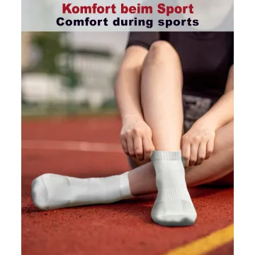 Sesto Senso 3-PAK Skarpety Sportowe Uniwersalne SKB08 Białe