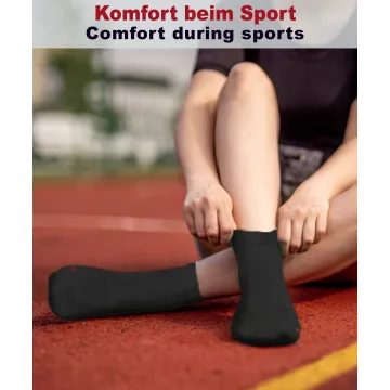 Sesto Senso 3-PAK Skarpety Sportowe Uniwersalne SKB08 Czarne
