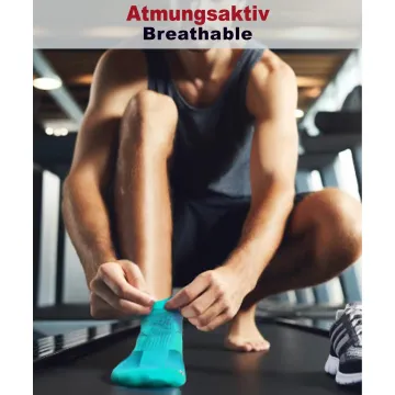 Sesto Senso 3-PAK Skarpety Sportowe Uniwersalne SKB08 Turkus