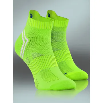 Sesto Senso 3-PAK Skarpety Sportowe Uniwersalne SKB08 Żółte
