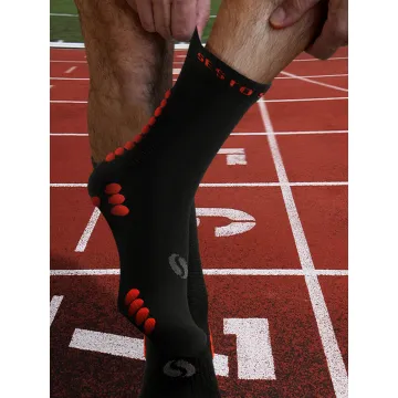 Sesto Senso 3-PAK Skarpety Sportowe Uniwersalne frotte SKB09 czarne