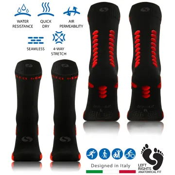 Sesto Senso 3-PAK Skarpety Sportowe Uniwersalne frotte SKB09 czarne