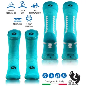 Sesto Senso 3-PAK Skarpety Sportowe Uniwersalne frotte SKB09 turkus