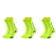Sesto Senso 3-PAK Skarpety Sportowe Uniwersalne frotte SKB09 żółty neonowy