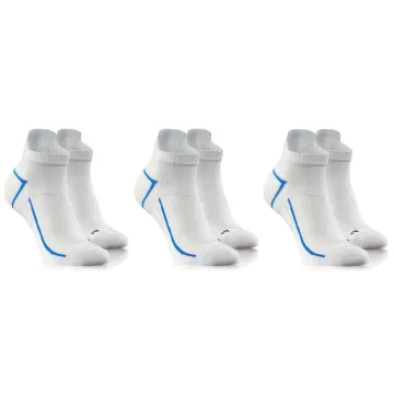 Sesto Senso 3-pak skarpety Sportowe frotte SKB10 biały-niebieski