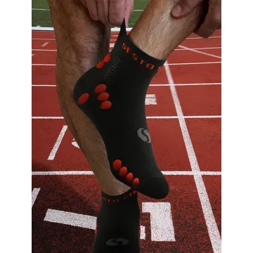Sesto Senso 3-pak skarpety Sportowe frotte SKB11 czarne