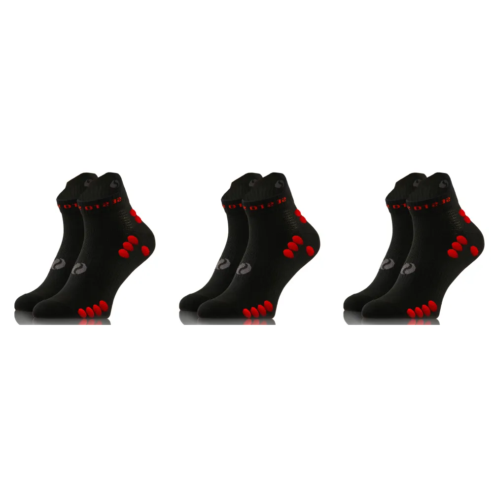 Sesto Senso 3-pak skarpety Sportowe frotte SKB11 czarne