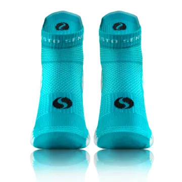 Sesto Senso 3-pak skarpety Sportowe frotte SKB11 turkus