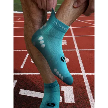 Sesto Senso 3-pak skarpety Sportowe frotte SKB11 turkus