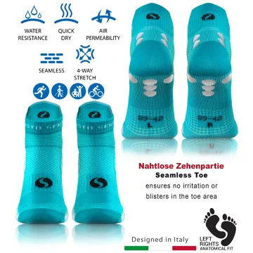 Sesto Senso 3-pak skarpety Sportowe frotte SKB11 turkus