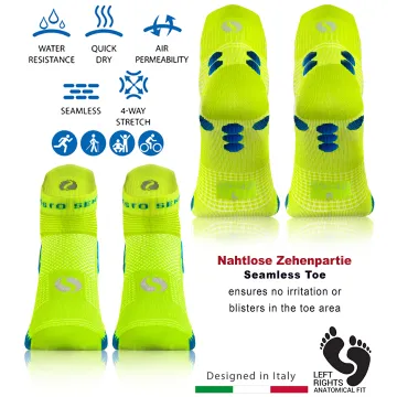 Sesto Senso 3-pak skarpety Sportowe frotte SKB11 żółty neonowy