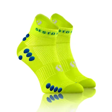 Sesto Senso 3-pak skarpety Sportowe frotte SKB11 żółty neonowy