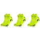 Sesto Senso 3-pak skarpety Sportowe frotte SKB11 żółty neonowy